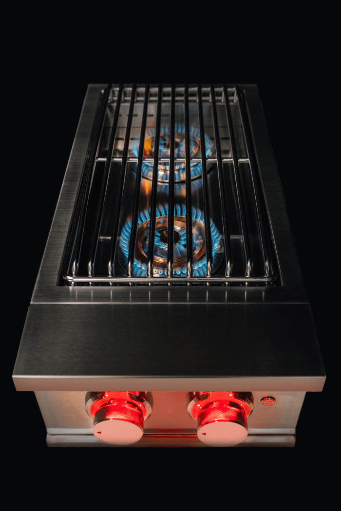 TrueFlame Stainless Steel Double Side Gas Burner