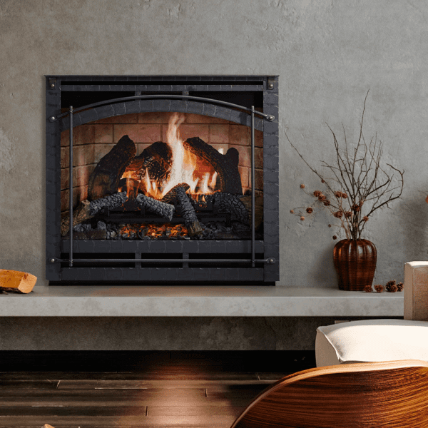 Simplifire Chateau Forge Front for 36 Inch Inception Electric Fireplace