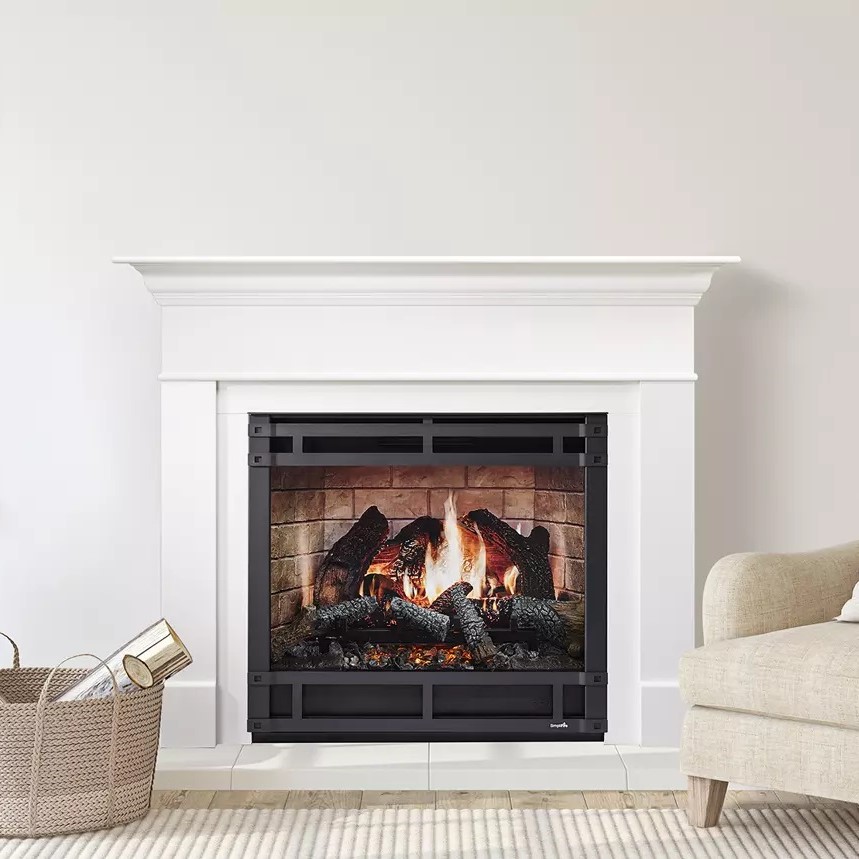 Simplifire Halston Front for 36 Inch Inception Electric Fireplace