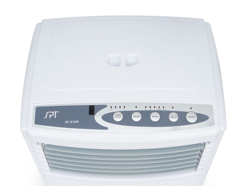 Sunpentown SF-612R Evaporative Cooling Fan with 3D Cooling Pad