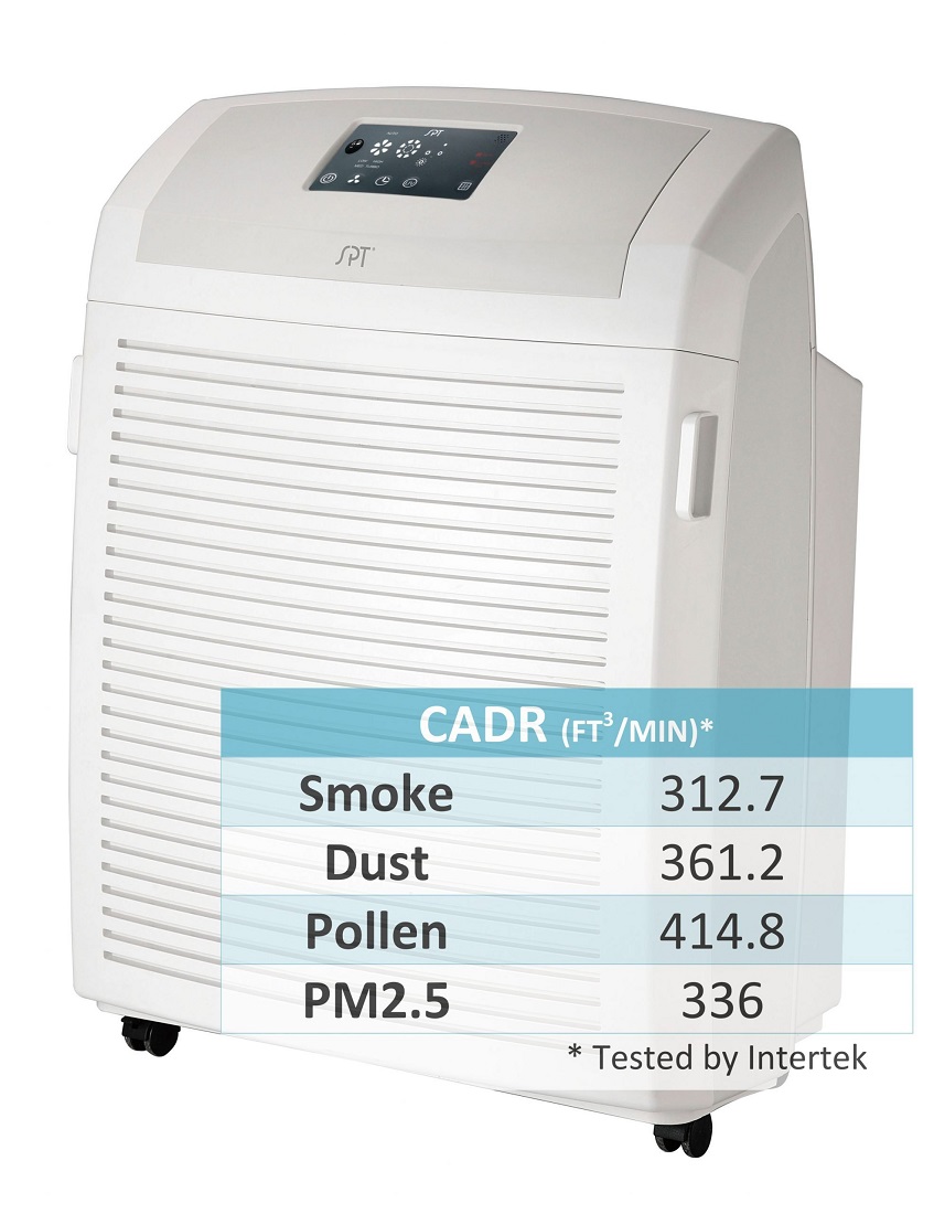 Sunpentown AC-2102 HEPA Heavy Duty Air Cleaner with UV Light