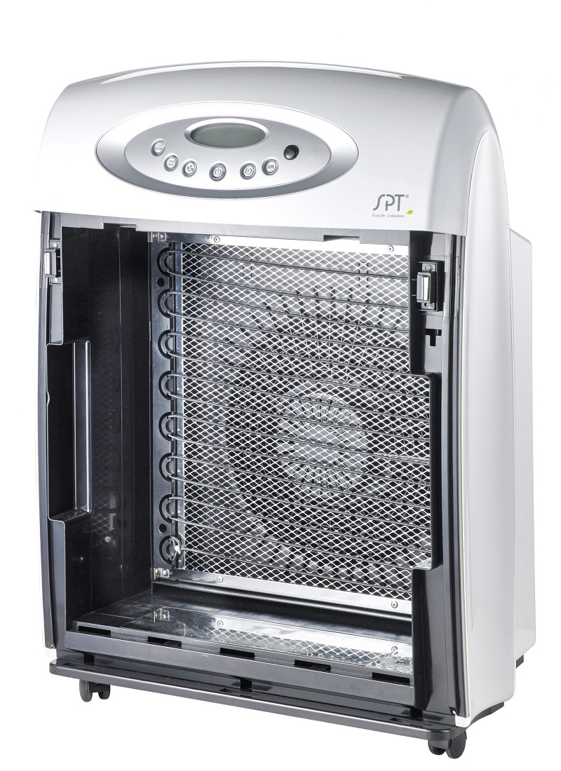 Sunpentown AC-9966 Four-Stage Air Cleaner with Ionizer