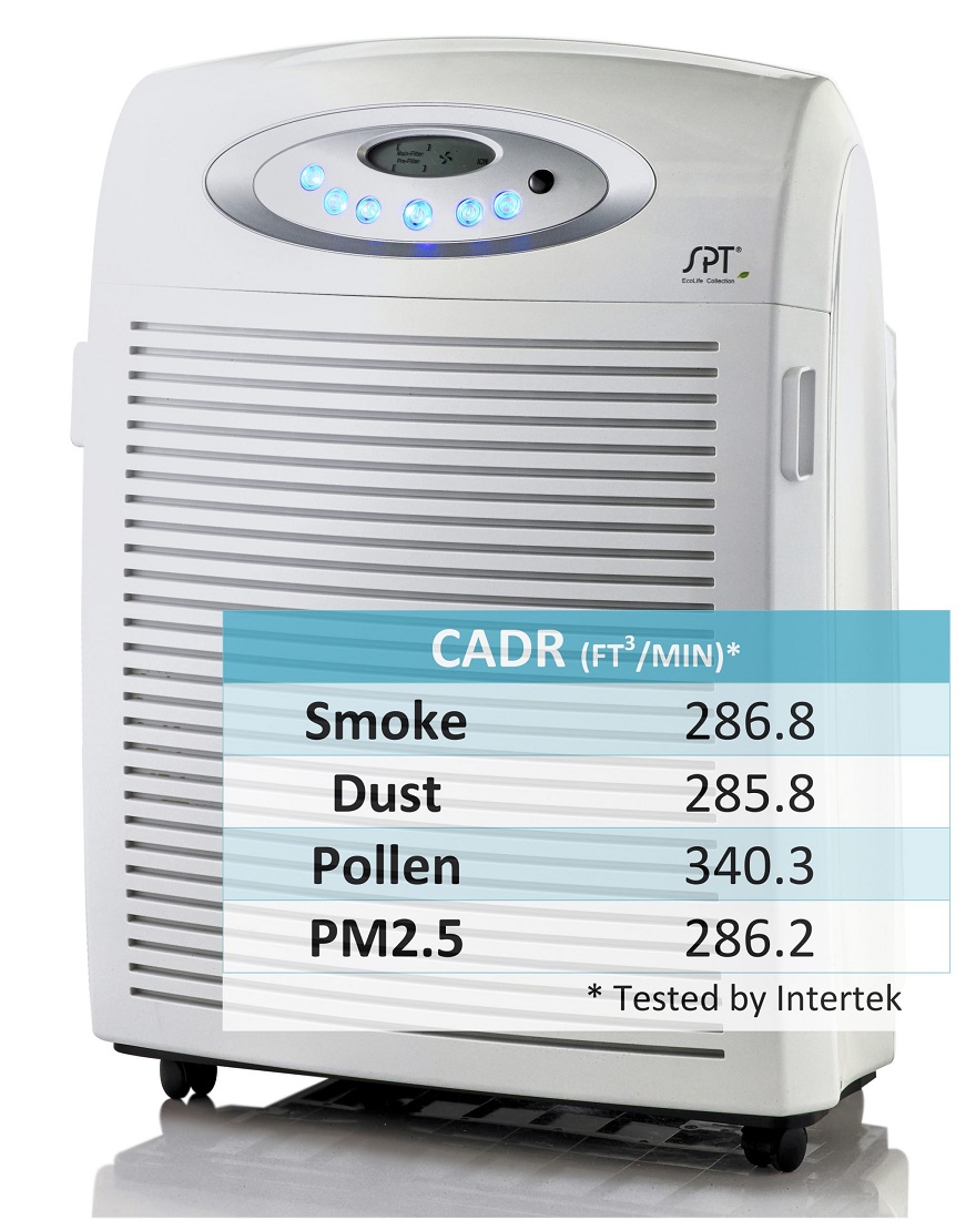 Sunpentown AC-9966 Four-Stage Air Cleaner with Ionizer