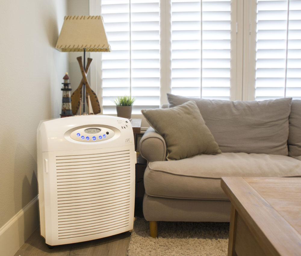 Sunpentown AC-9966 Four-Stage Air Cleaner with Ionizer