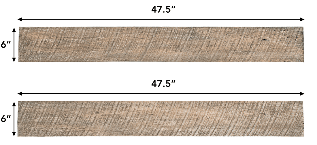 Pearl Mantels 6 Piece Wall Board Kit