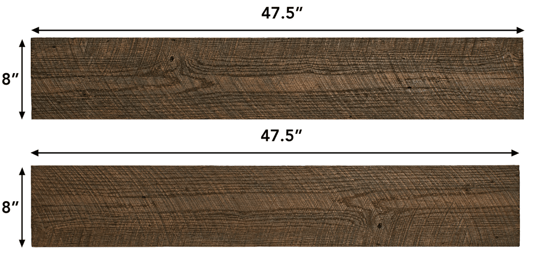 Pearl Mantels 6 Piece Wall Board Kit