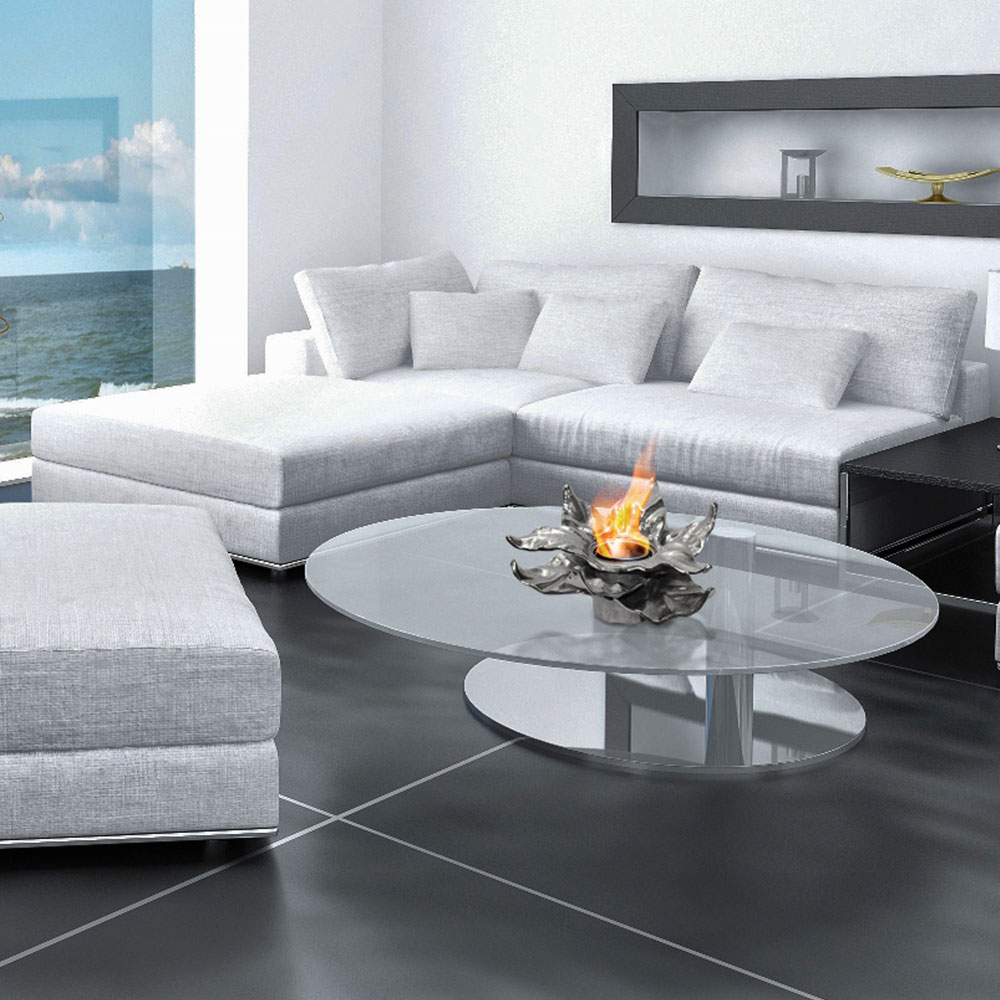 Anywhere Fireplace 14 Inch Heathcote Botanical Tabletop Gel Fireplace