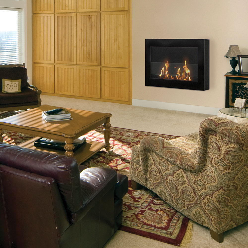 Anywhere Fireplace SoHo Wall Mount Ethanol Fireplace