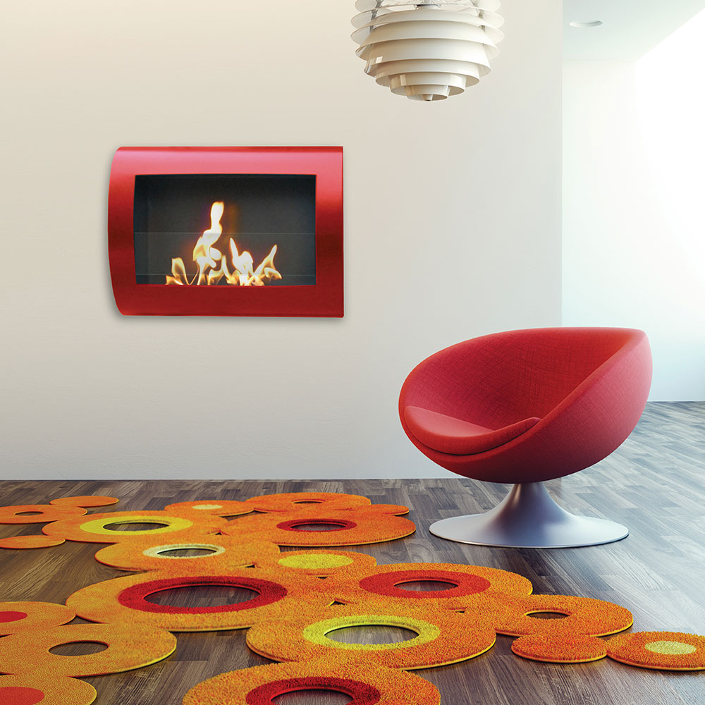 Anywhere Fireplace Chelsea Wall Mount Ethanol Fireplace