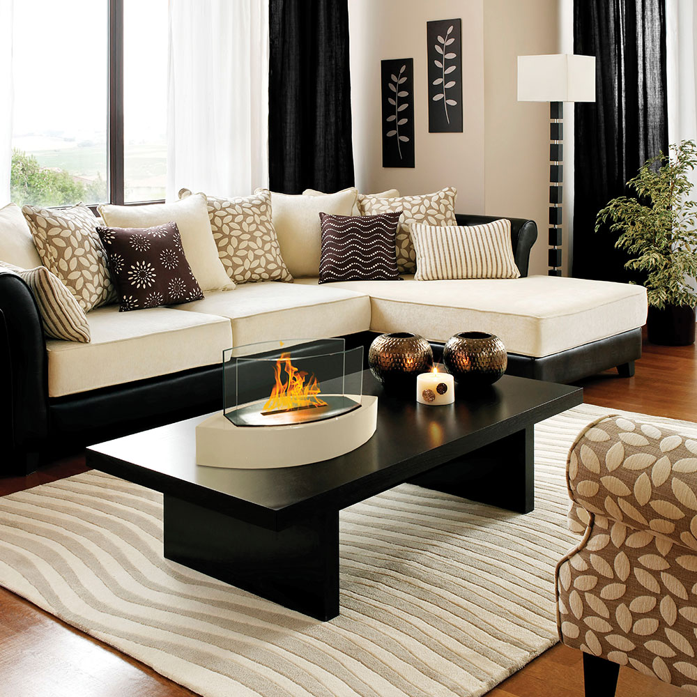 Anywhere Fireplace 20 Inch Lexington Tabletop Ethanol Fireplace