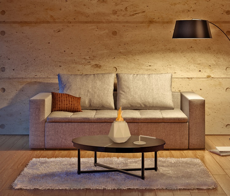 Anywhere Fireplace 9 Inch Brooklyn Tabletop Ethanol Gel Fireplace