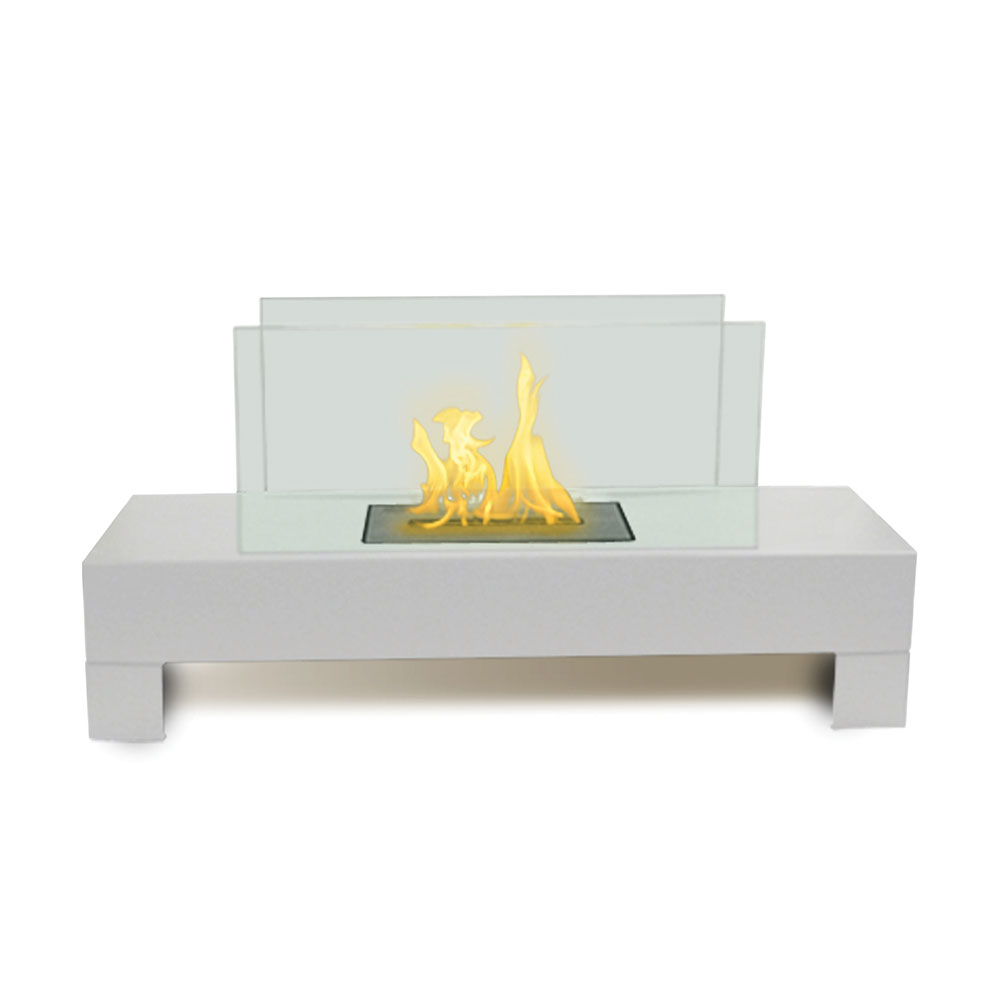 Anywhere Fireplace Gramercy Indoor/Outdoor Freestanding Vent Free Ethanol Fireplace
