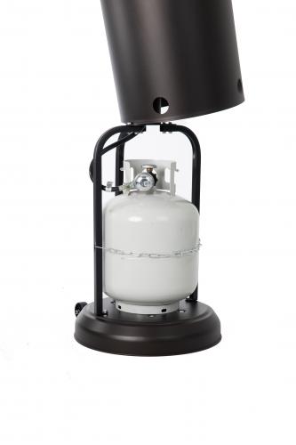 Fire Sense 90 Inch Propane Patio Heater with Table