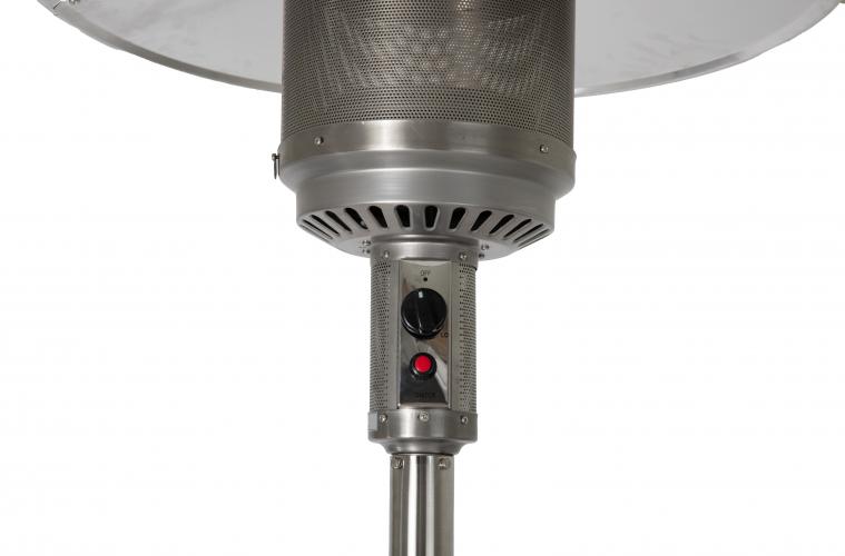 Fire Sense 90 Inch Propane Patio Heater with Table