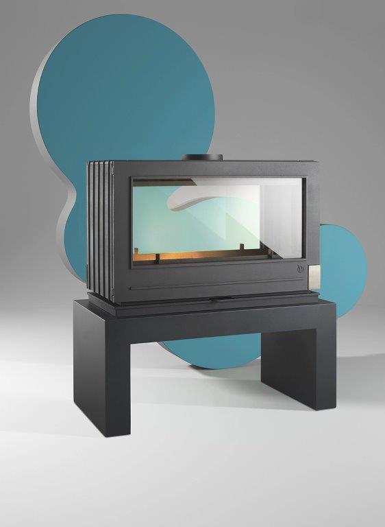 Invicta Aaron 36 Inch Wood Burning Stove