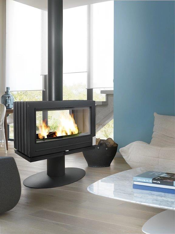 Invicta Nelson 36 Inch Wood Burning Stove