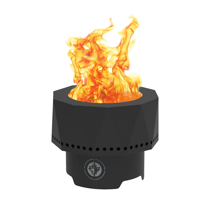 Blue Sky NHL Winnipeg Jets Smokeless Steel Portable Wood Burning Fire Pit