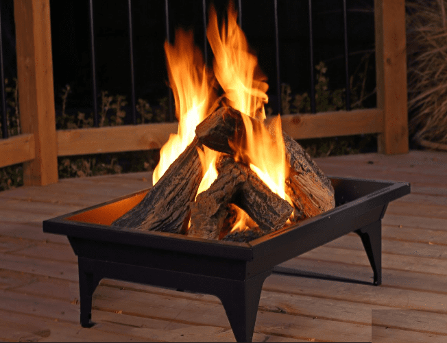 Kingsman FP2785 Rectangular Propane Gas Fire Pit