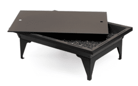 Kingsman FP2785 Rectangular Propane Gas Fire Pit