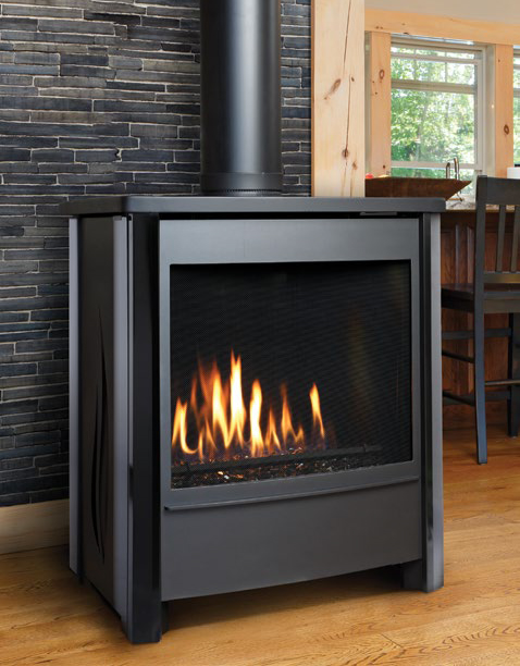 Kingsman 26 Inch Direct Vent Gas Heating Stove - Millivolt