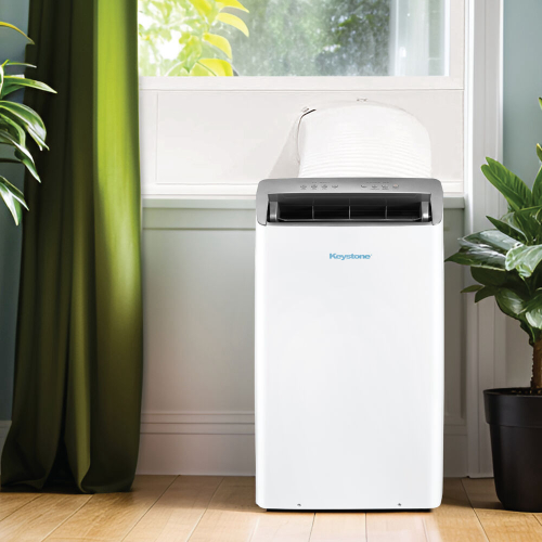Keystone 12 - 000 BTU Portable Inverter Air Conditioner with Remote Control