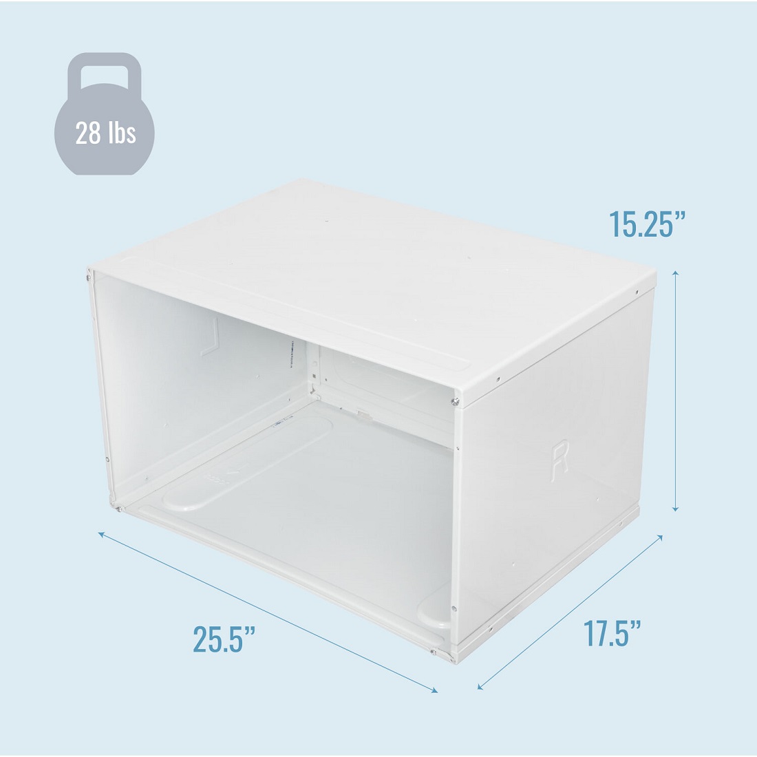 Keystone 26 Inch Wall Sleeve for Through-the-Wall Air Conditioners