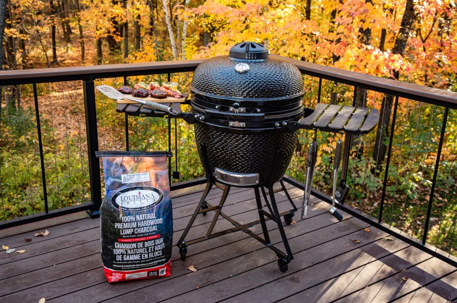 Louisiana Grills 52 Inch Ceramic Kamado Charcoal Grill