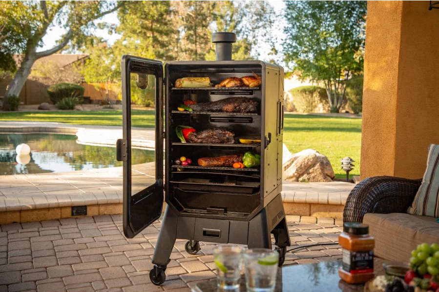 Louisiana Grills 27 Inch Black Label Vertical Pellet Smoker