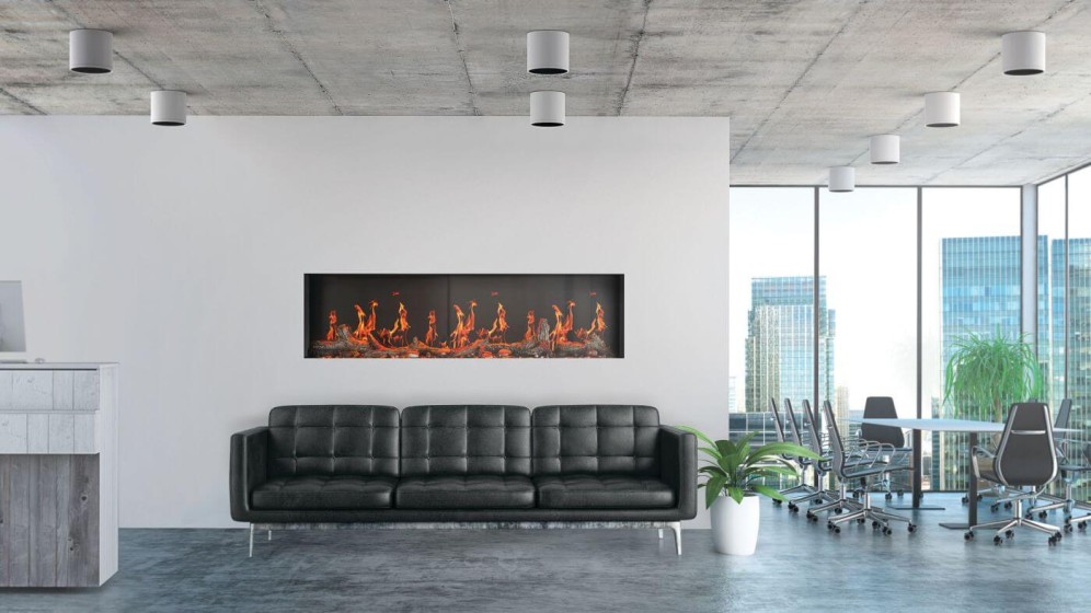 Napoleon 65 Inch LCD Built-In Linear Electric Fireplace