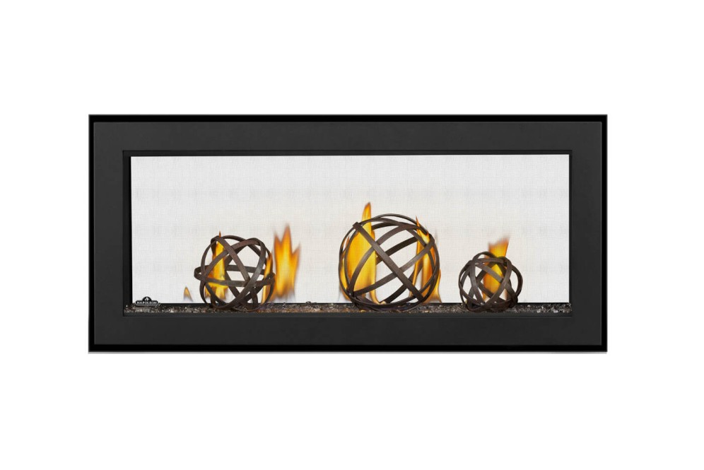 Napoleon 38 Inch See-Through Vector Direct Vent Linear Gas Fireplace - Electronic Ignition