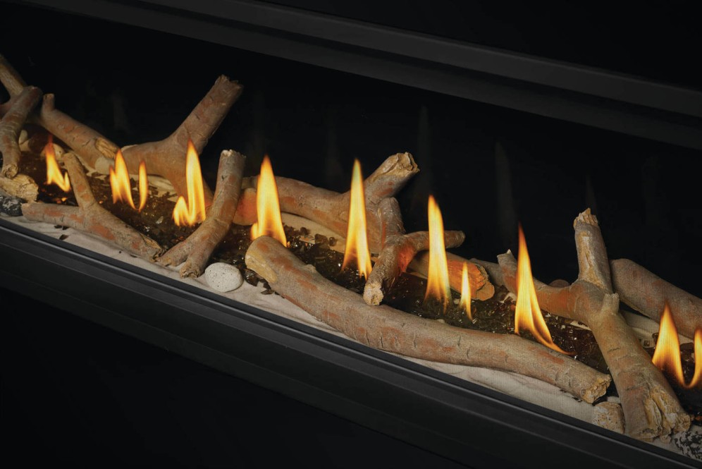 Napoleon 62 Inch Vector Direct Vent Linear Gas Fireplace - Electronic Ignition