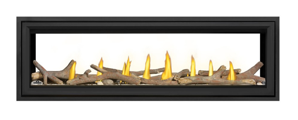 Napoleon 62 Inch See-Through Vector Direct Vent Linear Gas Fireplace - Electronic Ignition