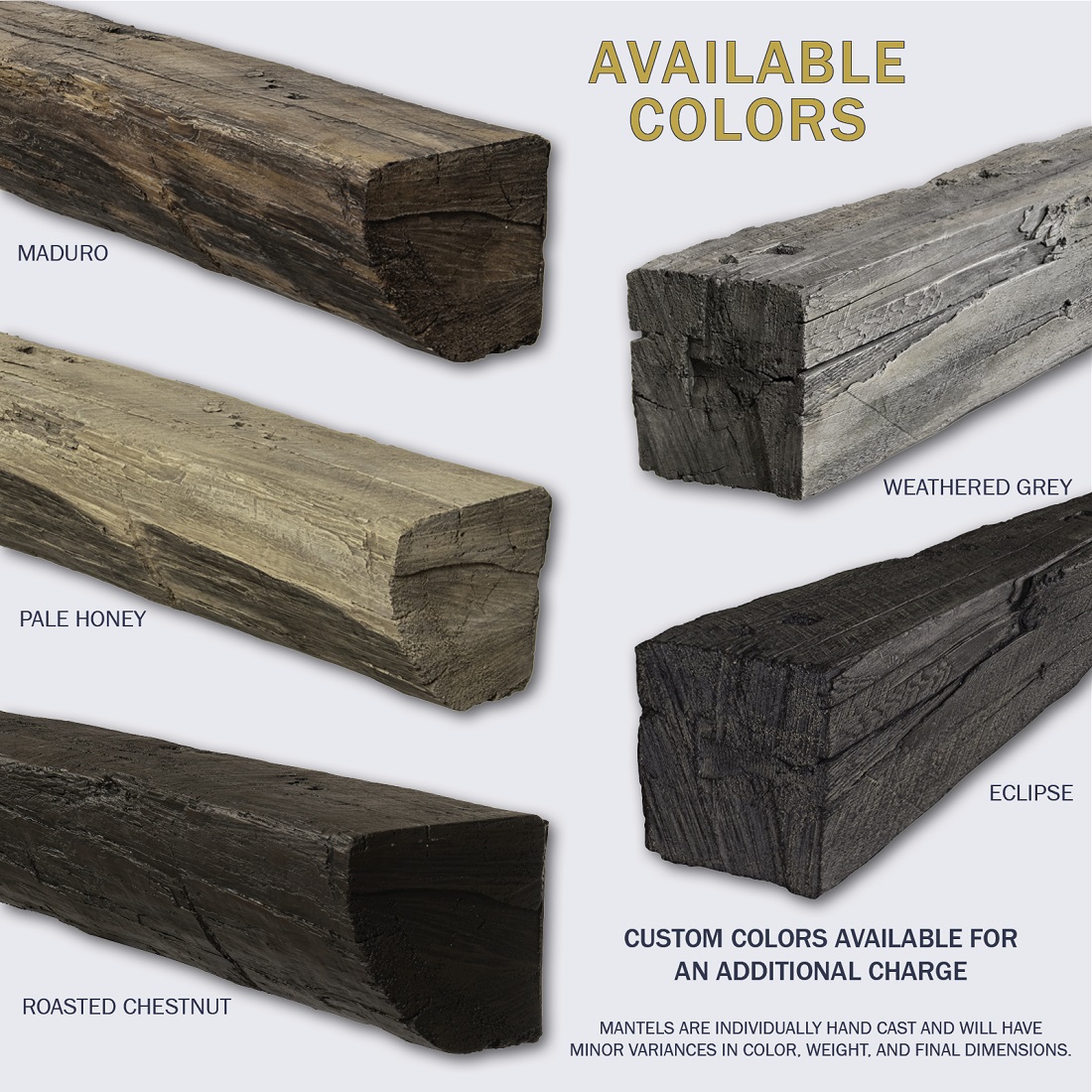 Lexington Hearth 5 Foot Cabin Pine Non-Combustible Mantel Shelf