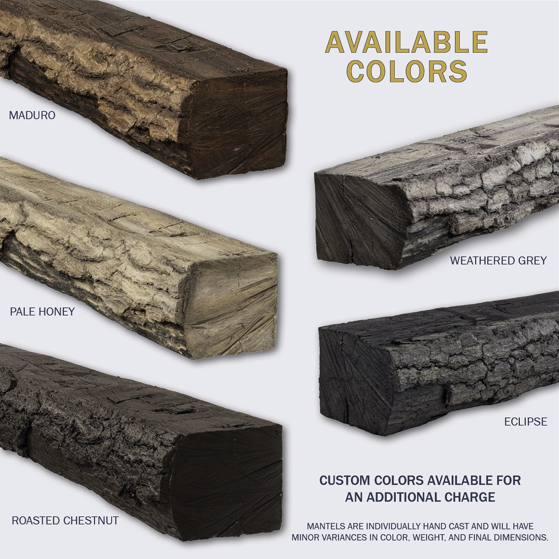 Lexington Hearth 5 Foot Half-Round Sleeper Non-Combustible Mantel Shelf