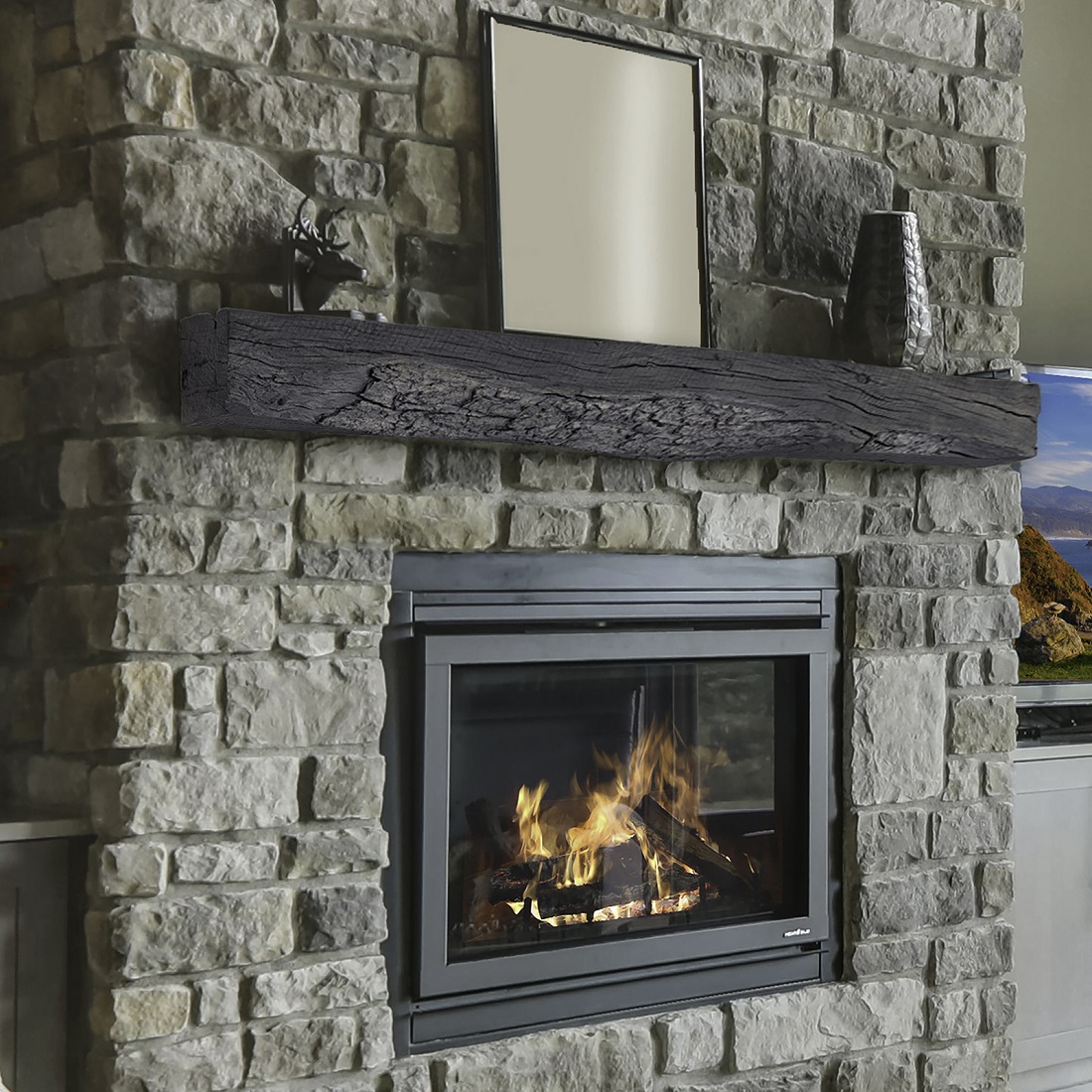 Lexington Hearth 5 Foot Rickhouse Non-Combustible Mantel Shelf