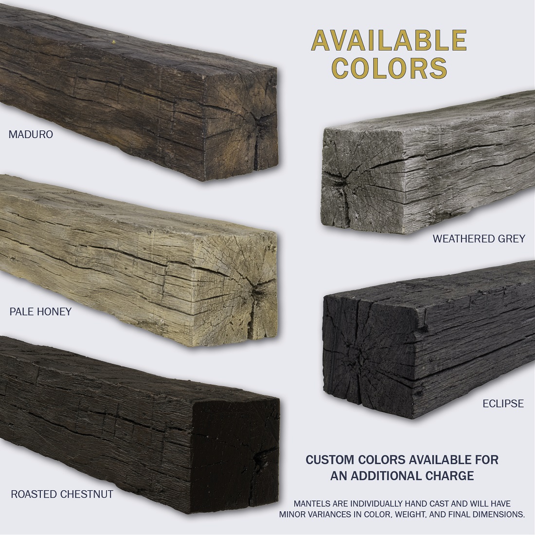 Lexington Hearth 6 Foot Tobacco Barn Non-Combustible Mantel Shelf