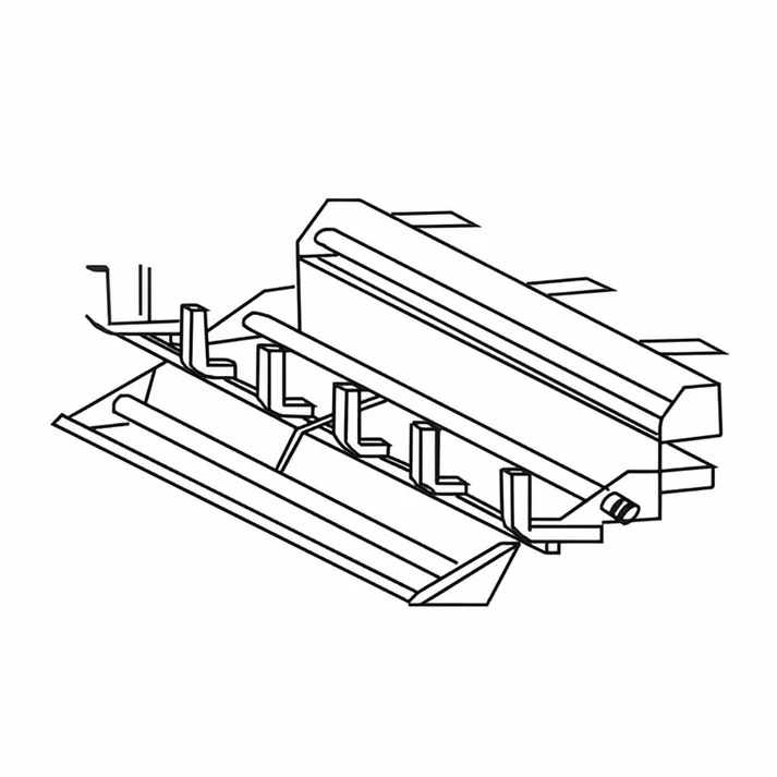 Majestic 24 Inch 3-Tier Outdoor Grand Oaks Vented Gas Burner and Hearth Kit - Intermittent Pilot