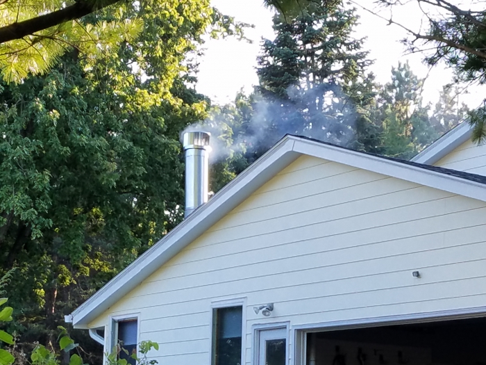 Majestic S Series 8 Inch ID Triple Wall Class A Chimney Pipe - 36 Inch Length