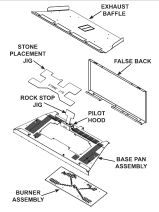 Majestic Contemporary Kit for 30 Inch Ruby Inserts