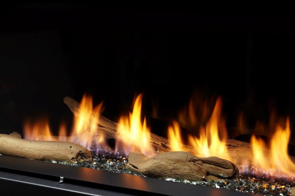 Majestic Echelon II 60" Direct Vent Linear Fireplace with IntelliFire Plus Ignition