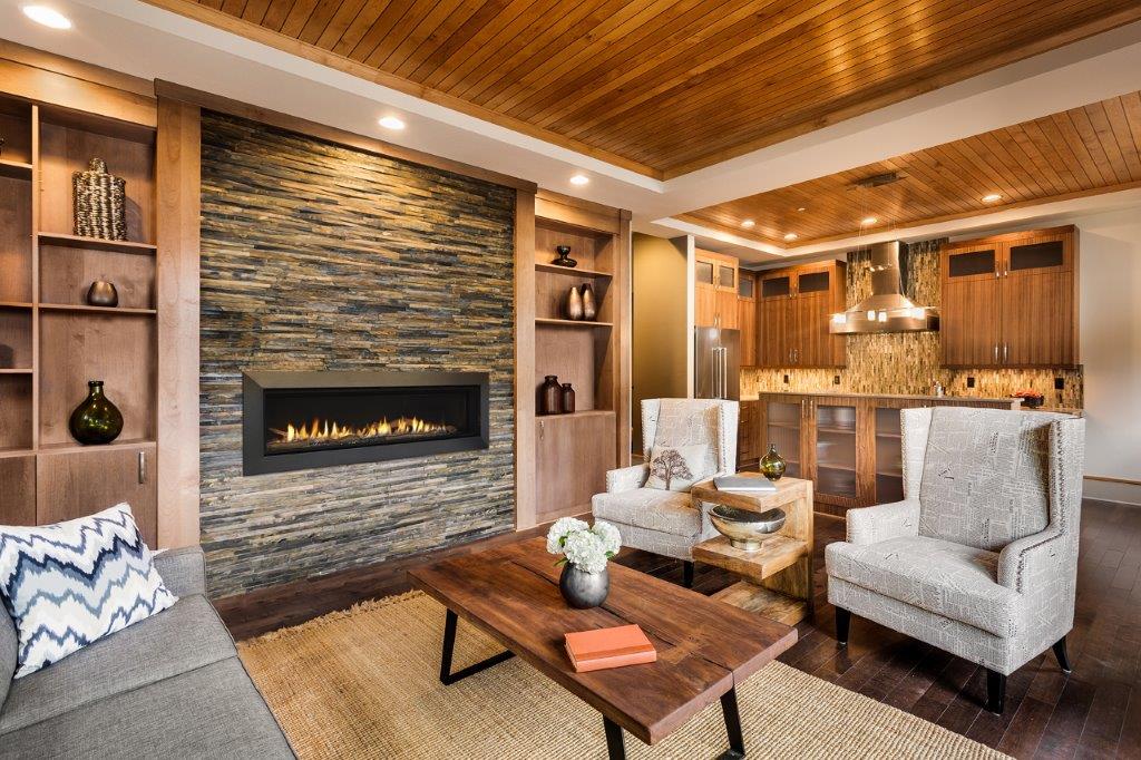 Majestic Echelon II 60" Direct Vent Linear Fireplace with IntelliFire Plus Ignition