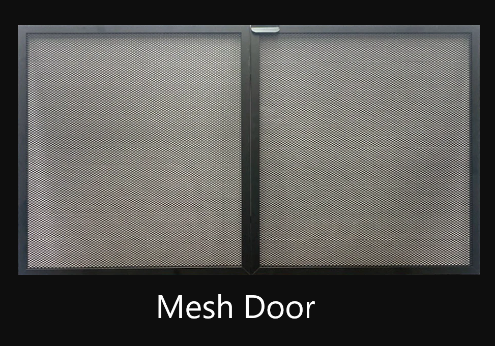 Thermo-Rite Reserve Masonry Fireplace Door - Outside Fit