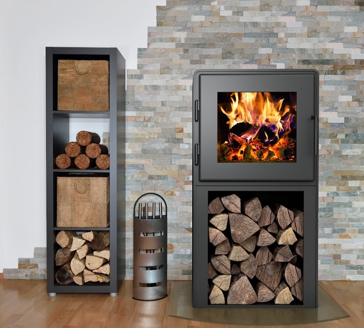 MF Fire 23 Inch Nova Tower Wood Burning Stove