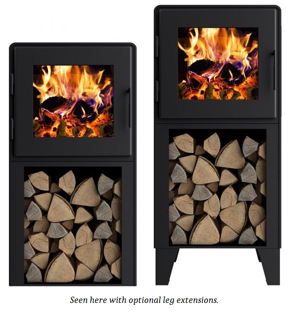 MF Fire 27 Inch Nova 2 Tower Extra Large Wood Burning Stove