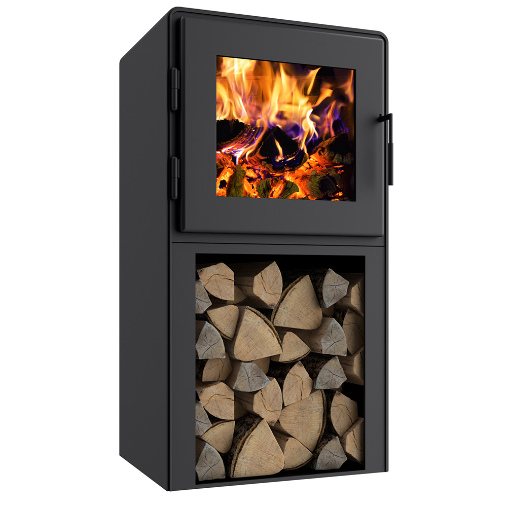 MF Fire 27 Inch Nova 2 Tower Extra Large Wood Burning Stove