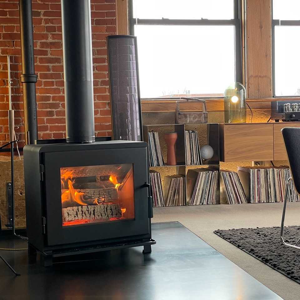 MF Fire 27 Inch Nova 2 Freestanding Extra Large Wood Burning Stove