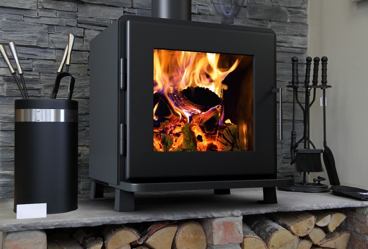 MF Fire 27 Inch Nova 2 Freestanding Extra Large Wood Burning Stove