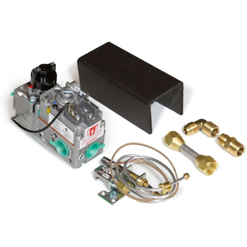 Grand Canyon 42 Inch Assembled Glass Propane Burner with Remote - Millivolt