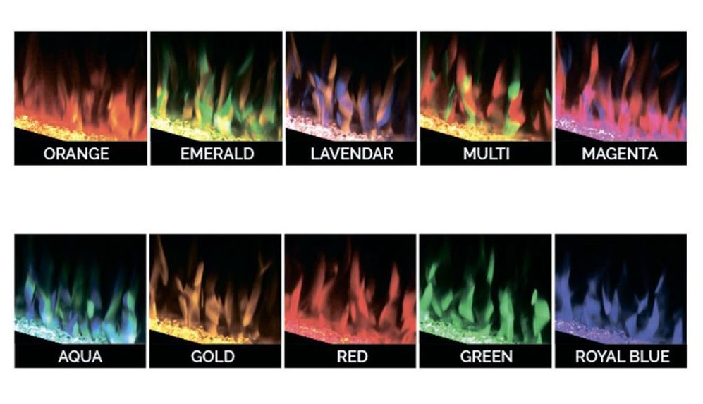 Modern Flames 60 Inch Challenger Electric Wall Mounted Fireplace