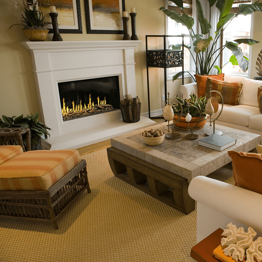 Modern Flames 60 Inch Orion Bay Front Electric Wall Fireplace